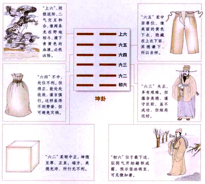 【自学易经之2卦】坤卦:柔而能刚，厚德载物
