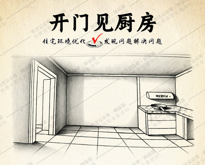 开门见厨房