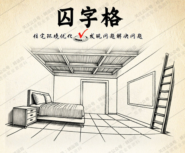 囚煞(多道框式装饰)