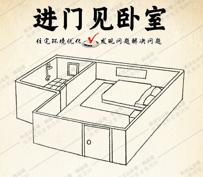 进门见卧室